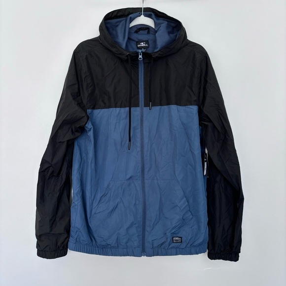 NWT! O'NEILL Men's Explore Windbreaker Light Weight‎ Rain Jacket Size M - Picture 1 of 9